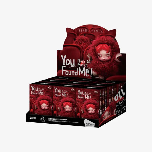 SKULLPANDA You Found Me! Series Plush Doll Pendant Blindbox