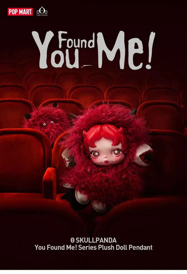SKULLPANDA You Found Me! Series Plush Doll Pendant Blindbox