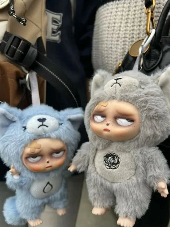 SLEEPLESS GRUMPIPI Plush Blind Box Keychain