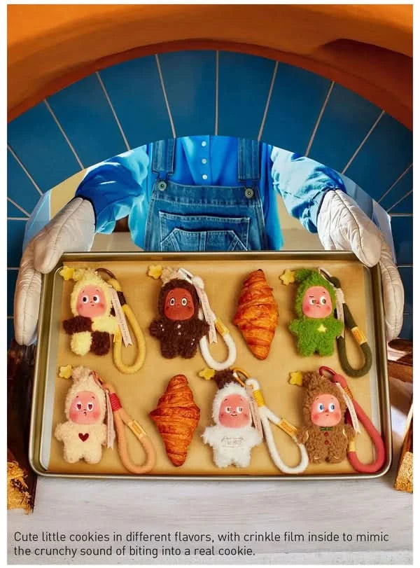 TWINKLE TWINKLE Savor the Moment Series-Fresh-Baked Mini Cookies Plush Pendant Blind Box