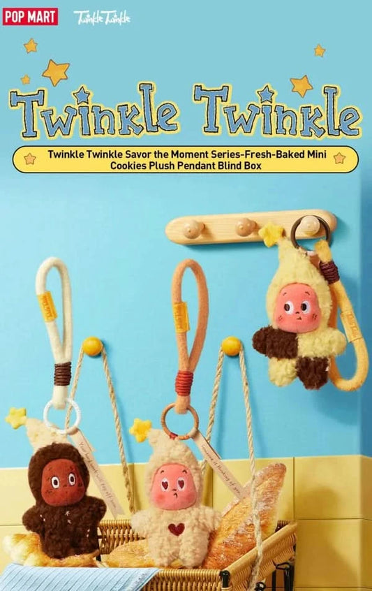 TWINKLE TWINKLE Savor the Moment Series-Fresh-Baked Mini Cookies Plush Pendant Blind Box