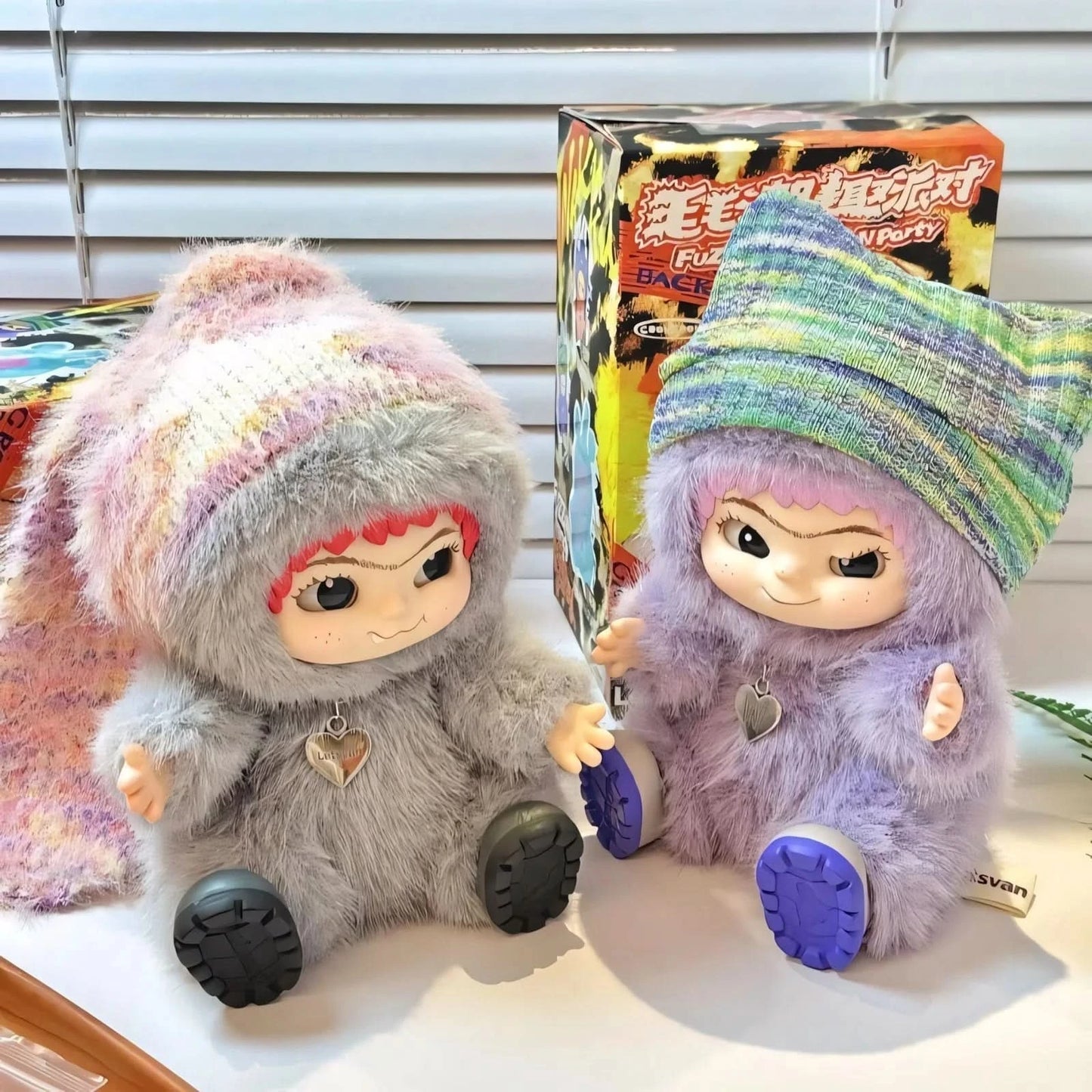 WAKUKU Furry Trendy Party Series Blind Box - Luckboxtoy