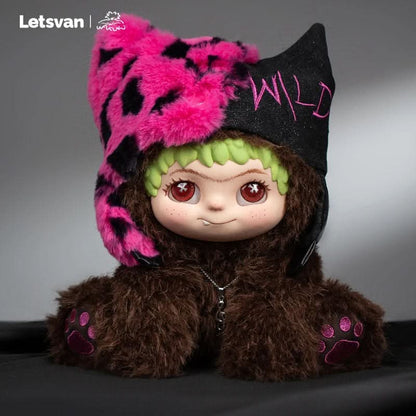 WAKUKU Panther Monarch Vinyl Plush Hanging Card - Luckboxtoy