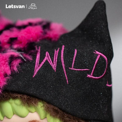 WAKUKU Panther Monarch Vinyl Plush Hanging Card - Luckboxtoy