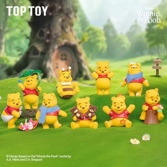 WINNIE THE POOH Happy Time Series Figures Blind Box