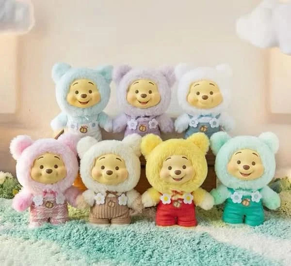 Winnie Candy Bear Series Vinyl Plush Dolls, Blind Box