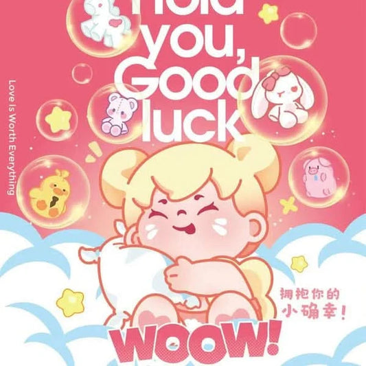 Woow Hold Your Good Luck Mini Beans Series Figures, Blind Box