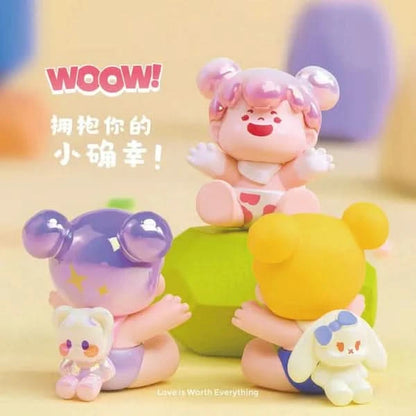 Woow Hold Your Good Luck Mini Beans Series Figures, Blind Box