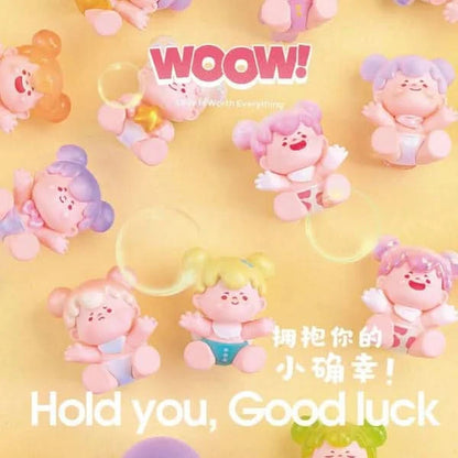 Woow Hold Your Good Luck Mini Beans Series Figures, Blind Box