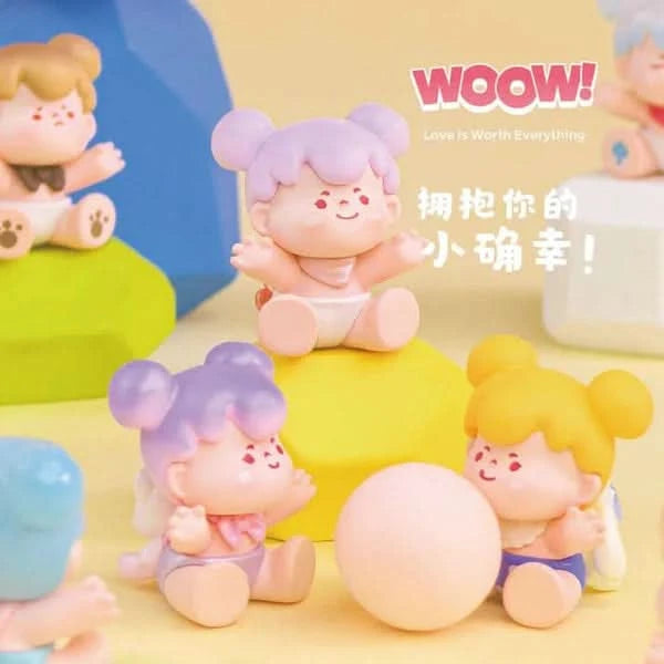 Woow Hold Your Good Luck Mini Beans Series Figures, Blind Box