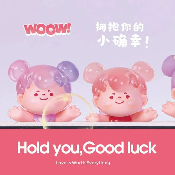 Woow Hold Your Good Luck Mini Beans Series Figures, Blind Box