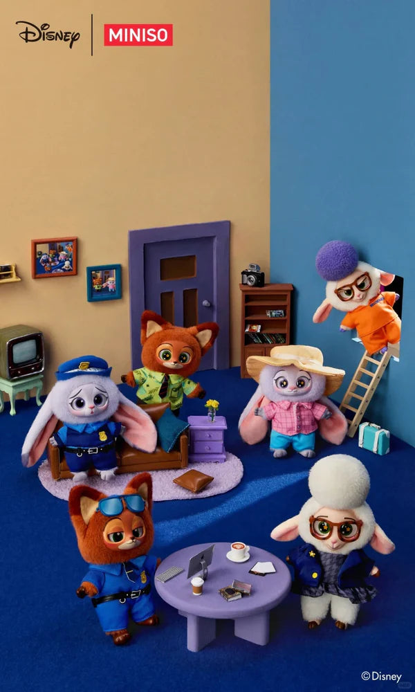 ZOOTOPIA Vinyl Plush Pendant Mystery Blind Box