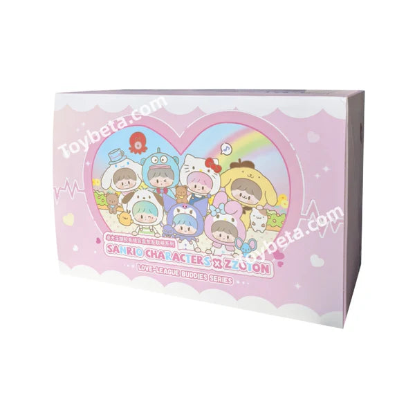 zZoton x SANRIO CHARACTERS-Love-League Buddies Series Plush Blind Box - Luckboxtoy